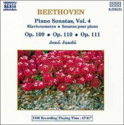 Jeno Jando - Beethoven: Piano Sonatas Vol. 4 (CD)