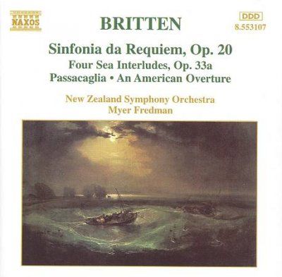 Sinfonia da Requiem - Britten (CD / Album)