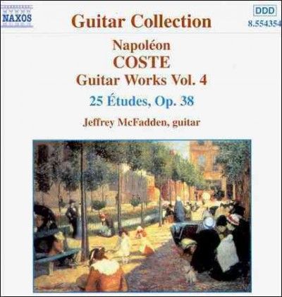 Jeffrey Mcfadden - Coste: Guitar Works Vol 04 (CD)