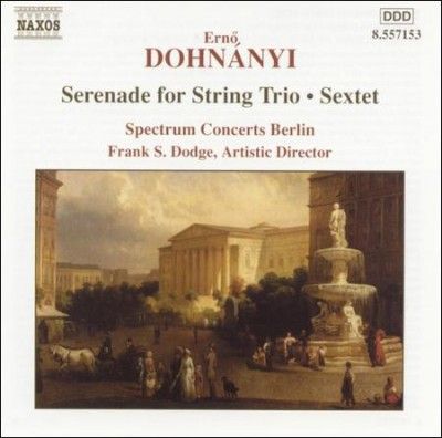 Dohnanyi: Serenade For Str Tri (CD)