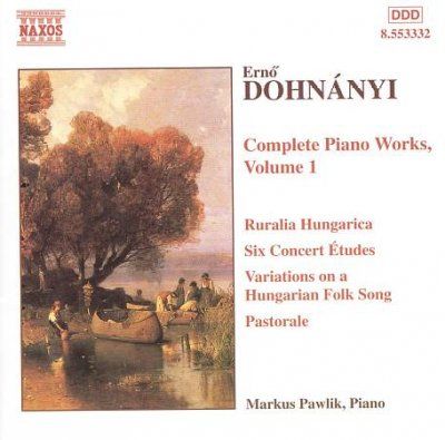 Complete Piano Works, Volume 1 - Dohnanyi (CD / Album)