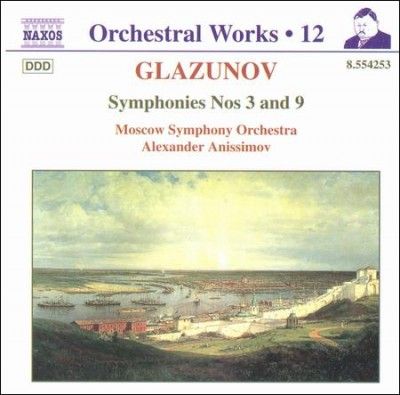 Glazunov: Symphonies Nos. 3 and 9 (CD / Album)