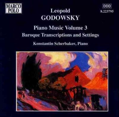 K Scherbakov - Godowsky: Piano Works Vol 03: Baroque (CD)