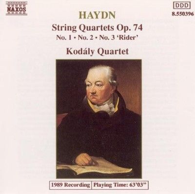 Kodaly Quartet - Haydn: String Quartets Op. 74 Nos. 1 - 3 (CD)