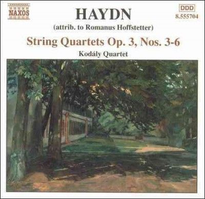 String Quartets Op.3, Nos 3-6 (CD)
