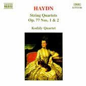 Kodaly Quartet - Haydn: String Quartets Op. 77 Nos. 1 - 2 (CD)