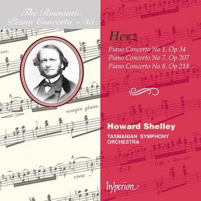 Howard Shelley - Herz: Piano Concerti 1, 7, &amp; 8 (CD)