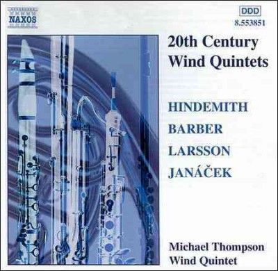 20th Century Wind Quintets (CD / Album)
