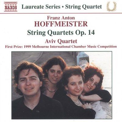 Aviv Quartet - Hoffmeister: String Quartets Op. 14 (CD)