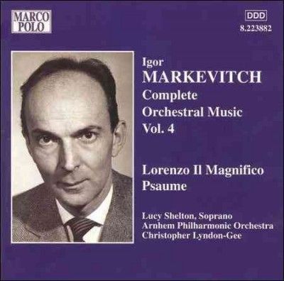 Christopher Gee - Markevitch: Complete Orchestral Vol 4 (CD)