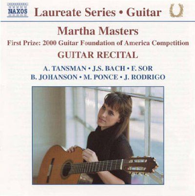 Martha Masters: Guitar Recital (CD / Album)