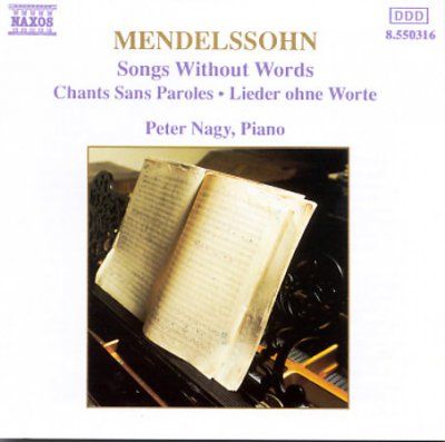 Various - Mendelssohn: Songs Without Words Vol 1 (CD)