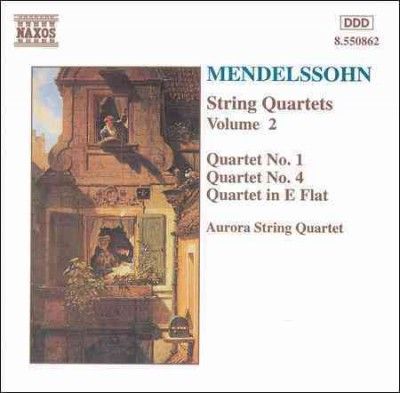 Aurora String Quarte - Mendelssohn: String Quartets Vol 2 (CD)