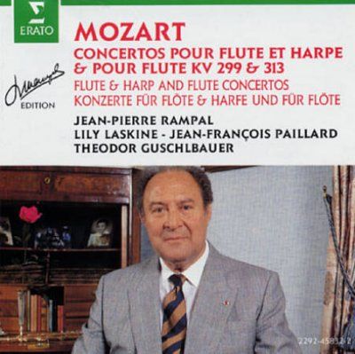 Rampal/laskine/paill - Mozart: Flute Cto. 1/cto. For Flute An (CD)