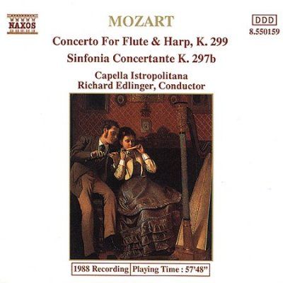Edlinger/capella Ist - Mozart: Flute &amp; Harp Cto. (CD)