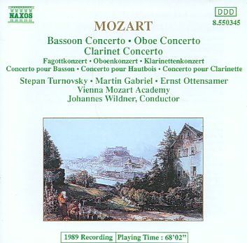Various - Mozart: Oboe Basoon &amp; Clarinet Cto (CD)