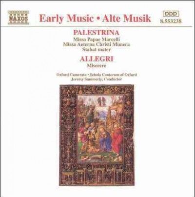 Oxford Camerata - Early Music: Palestrina Choral Works (CD)