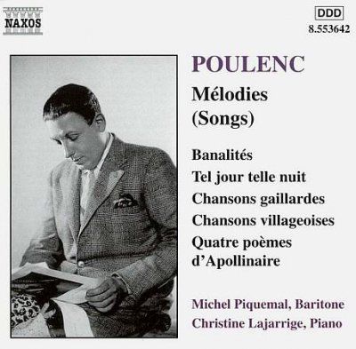 Poulenc : Melodies (CD / Album)