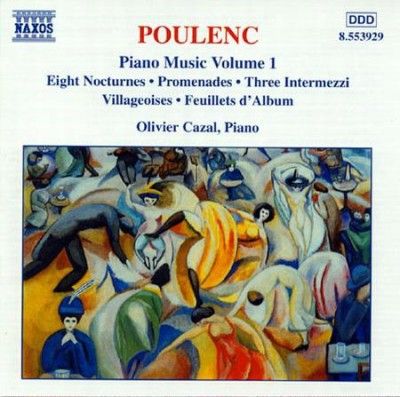 O Cazal - Poulenc: Piano Music Vol 01 (CD)