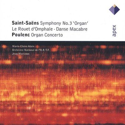 Jean/alain Martinon - Saint - Saens: Sym. No. 3/poulenc: Organ (CD)