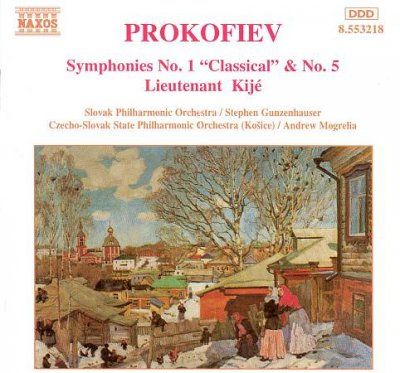 Prokofiev: Symphonies Nos 1 &amp; 5 (Cd image