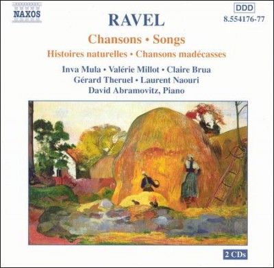 Valerie Millot - Ravel: Song For Voice And Piano (CD)