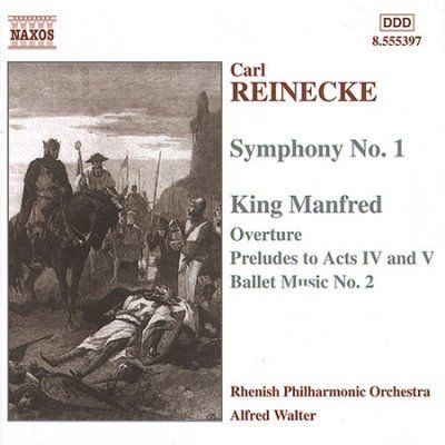 Alfred Walter - Reinecke: Symphony No. 1/king Manfred (CD)