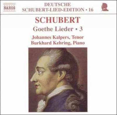 Goethe Lieder - Vol.3 (CD)
