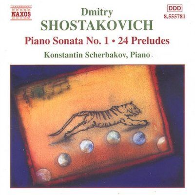 Konstant Scherbakov - Shostakovich: Piano Sonata No. 1 (CD)