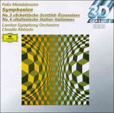 Claudio Abbado - Mendelssohn: Syms. 3 &amp; 4 (CD)