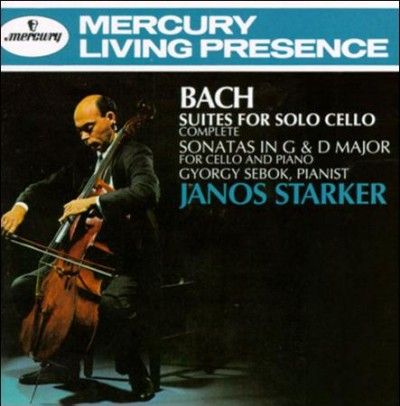 Janos Starker - Bach: Suites For Solo Cello (CD)
