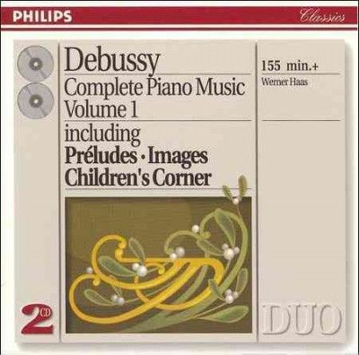Werner Haas - Debussy: Complete Piano Music Vol 01 (CD)