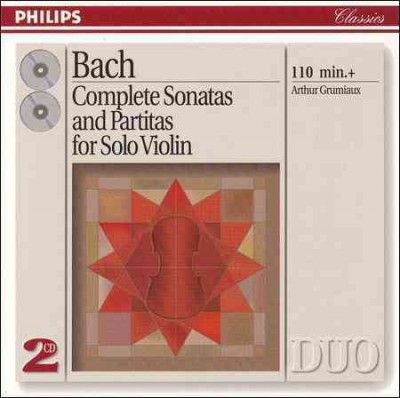 Arthur Grumiaux - Bach: Complete Sonatas &amp; Partitas Solo (CD)