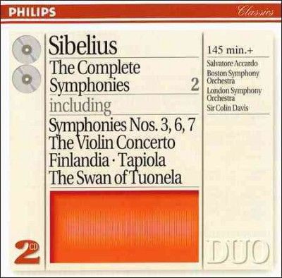Salvatore Accardo - Sibelius: Complete Syms Vol 02 (CD)