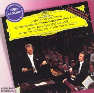 Michelangeli/giulini - Beethoven: Piano Ctos 1 &amp; 2 (CD)