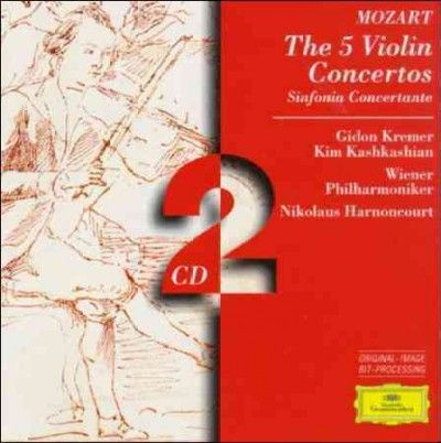 Kashkashian/vienna P - Mozart: 5 Violin Ctos (CD)