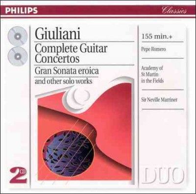 Romero/marriner/acad - Giuluani: Complete Guitar Ctos &amp; Other (CD)