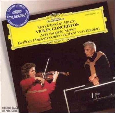 Mutter/karajan/berli - Mendelssohn/bruch: Violin Concertos (CD)