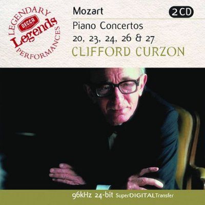 Clifford Curzon - Mozart: Piano Concertos 20 23 24 26&amp;27 (CD)