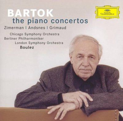 Pierre Boulez - Bartok: Piano Ctos 1 3 (CD)