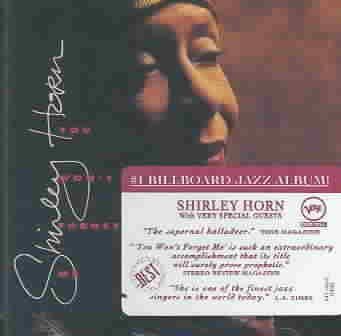 Shirley Horn - You Won't Forget Me (CD)