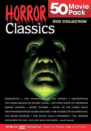 50 Movie Horror Classics (DVD)
