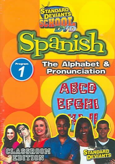 Standard Deviants - Spanish 1: Alphabet &amp; Pronunciation (DVD)