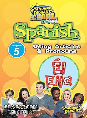 Standard Deviants - Spanish 5: Articles And Pronouns (DVD)