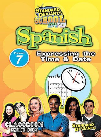 Standard Deviants - Spanish 7: Expressing The Time &amp; Date (DVD)