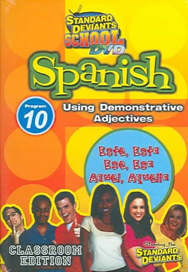Standard Deviants - Spanish 10: Using Demonstrative Adject (DVD)