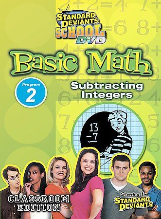 Basic Math 2:Subtracting Integers - (Region 1 Import DVD)