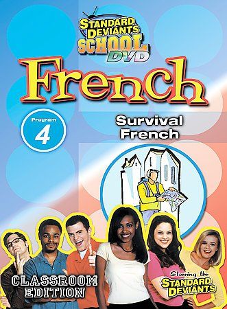 Standard Deviants - French Program 4: Survival French (DVD)