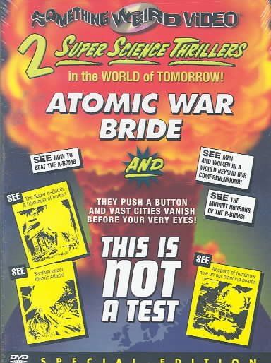 Atomic War Bride/This is Not a Test - (Region 1 Import DVD)