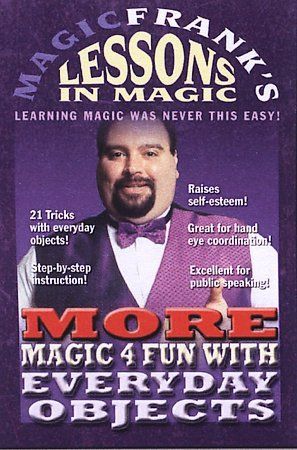 Magic Frank's Lessons In Magic - More Magic 4 Fun With Everyday Objects - (Region 1 Import DVD)